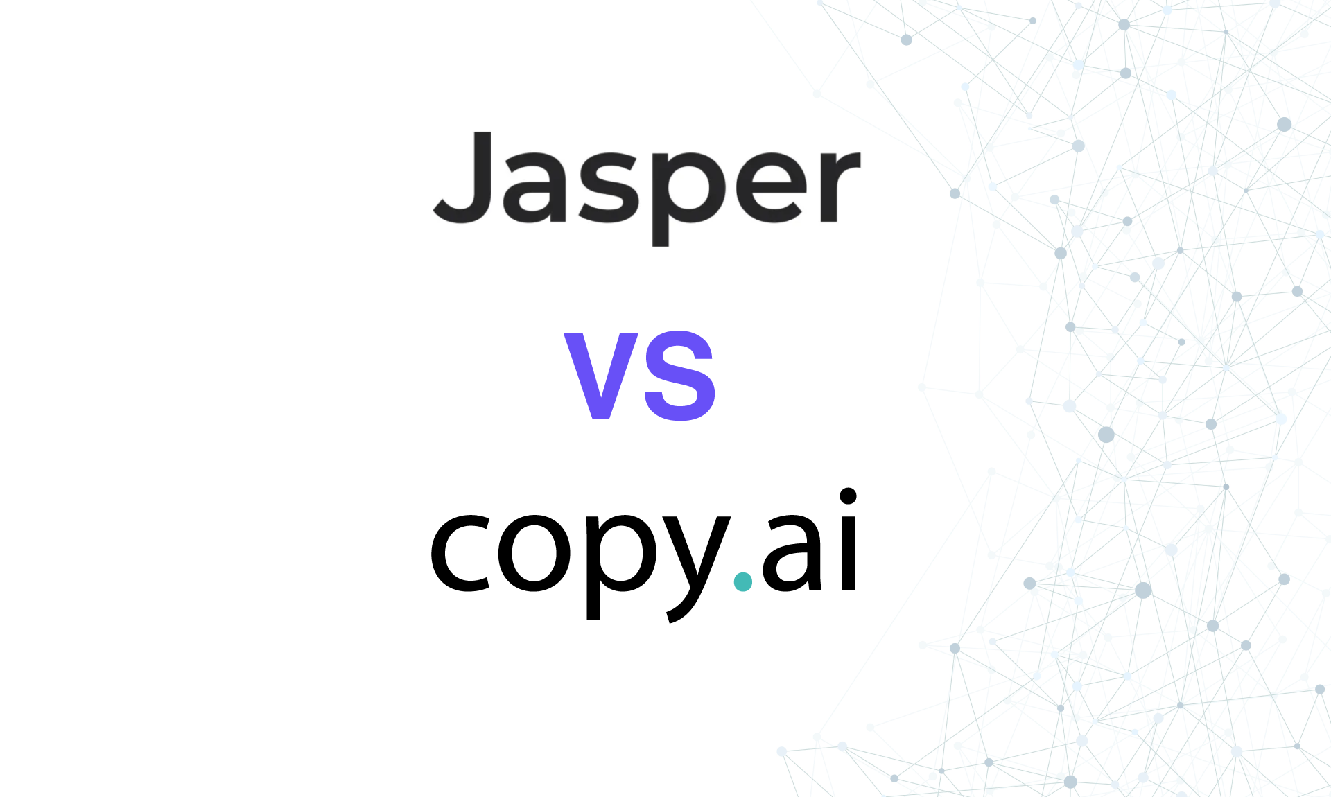 Jasper VS Copy AI